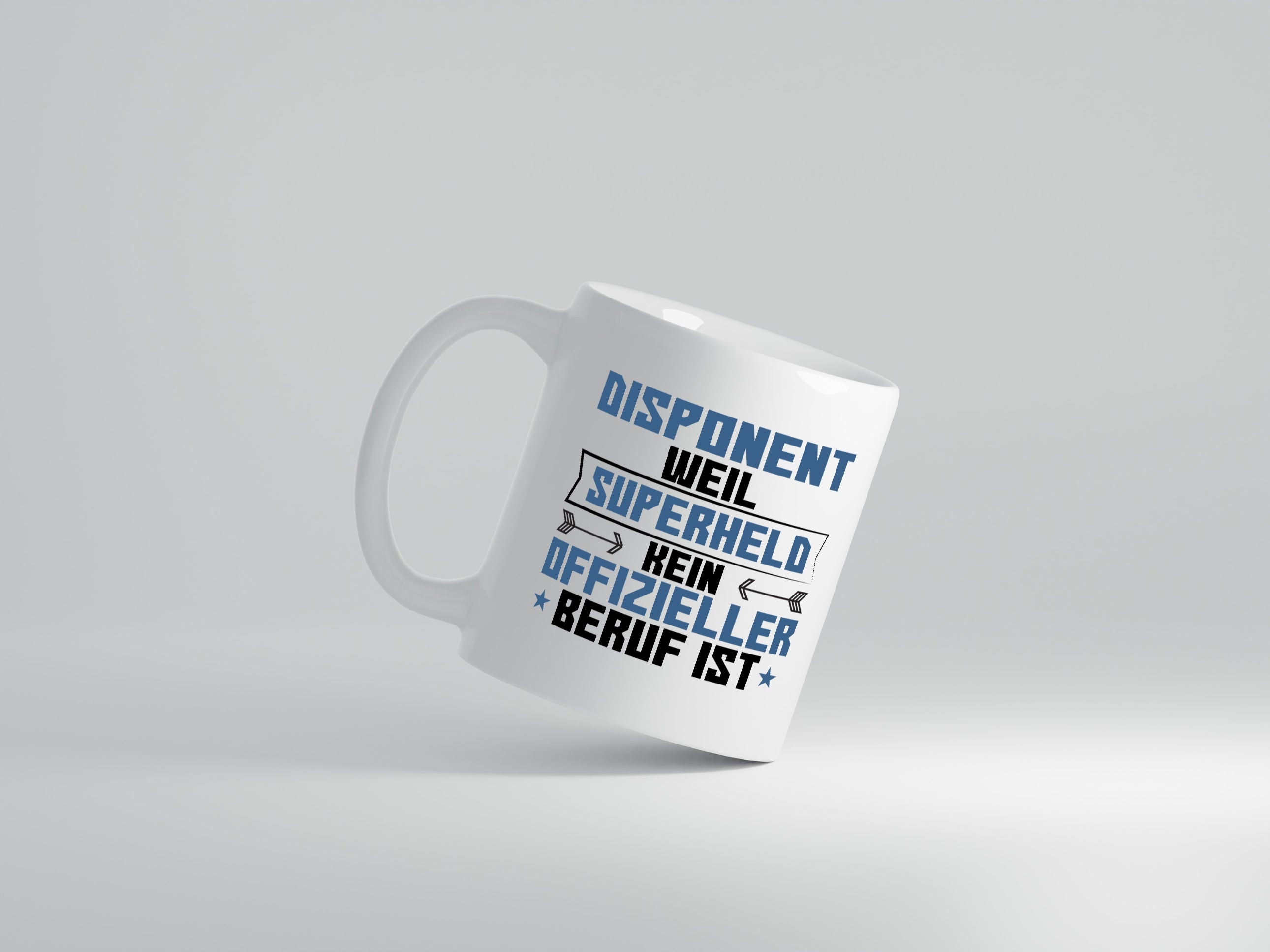 Superheld Disponent | Zuteiler - Tasse Weiß - Kaffeetasse / Geschenk / Familie