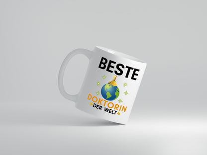 Welt Beste Doktorin | | Doktorand | Doktortitel - Tasse Weiß - Kaffeetasse / Geschenk / Familie