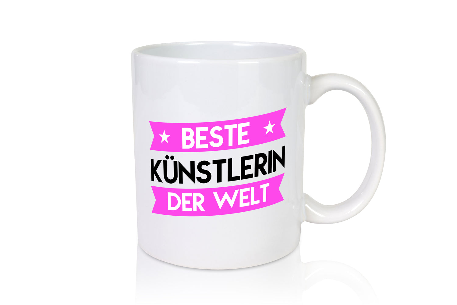 Beste Künstlerin | lustig | Kunst - Tasse Weiß - Kaffeetasse / Geschenk / Familie