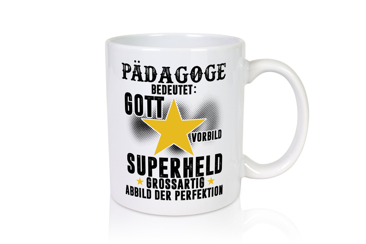 Bedeutung von Pädagoge | Pädagogik - Tasse Weiß - Kaffeetasse / Geschenk / Familie