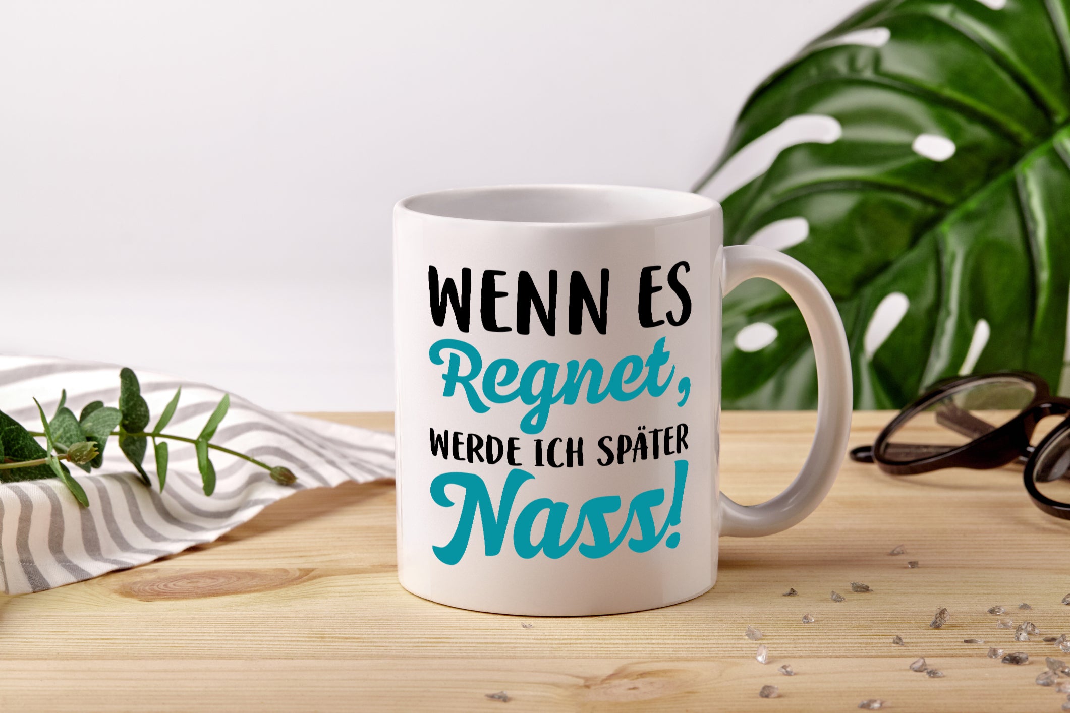 Kleine Menschen | Spruch Tasse | lustiger Spruch - Tasse Weiß - Kaffeetasse / Geschenk / Familie