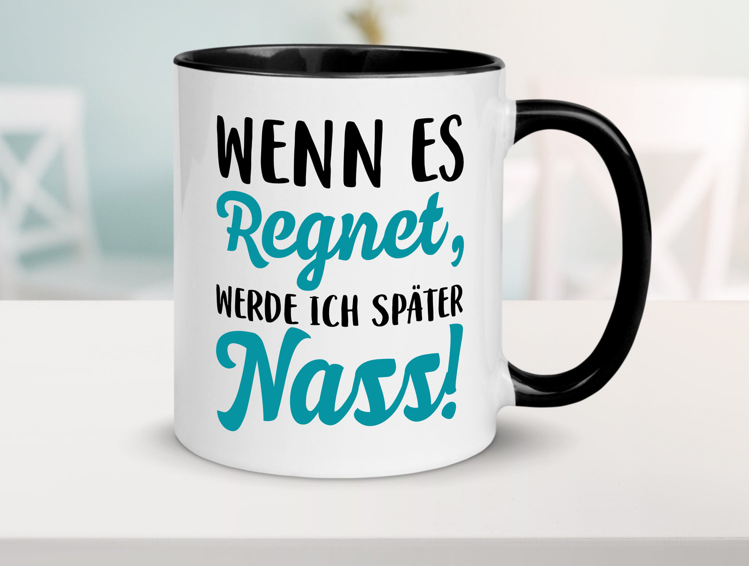 Kleine Menschen | Spruch Tasse | lustiger Spruch Tasse Weiß - Schwarz - Kaffeetasse / Geschenk / Familie