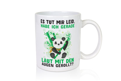 Genervter Panda | Büro Tasse | Kollegen | Arbeit - Tasse Weiß - Kaffeetasse / Geschenk / Familie