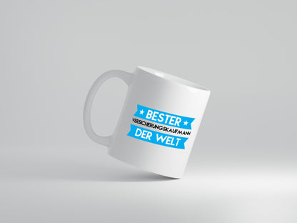 Bester Versicherungskaufmann | Kaufmann - Tasse Weiß - Kaffeetasse / Geschenk / Familie