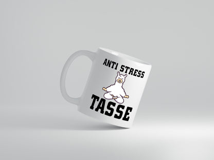 Anti Stress Tasse - Tasse Weiß - Kaffeetasse / Geschenk / Familie