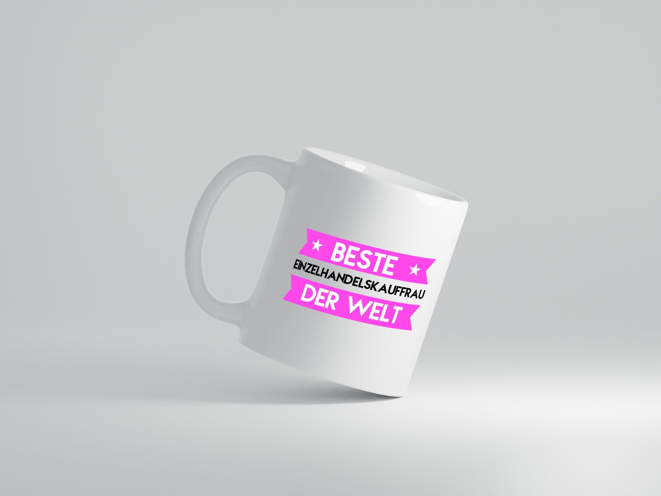 Beste Einzelhandelskauffrau | Einzelhandel - Tasse Weiß - Kaffeetasse / Geschenk / Familie