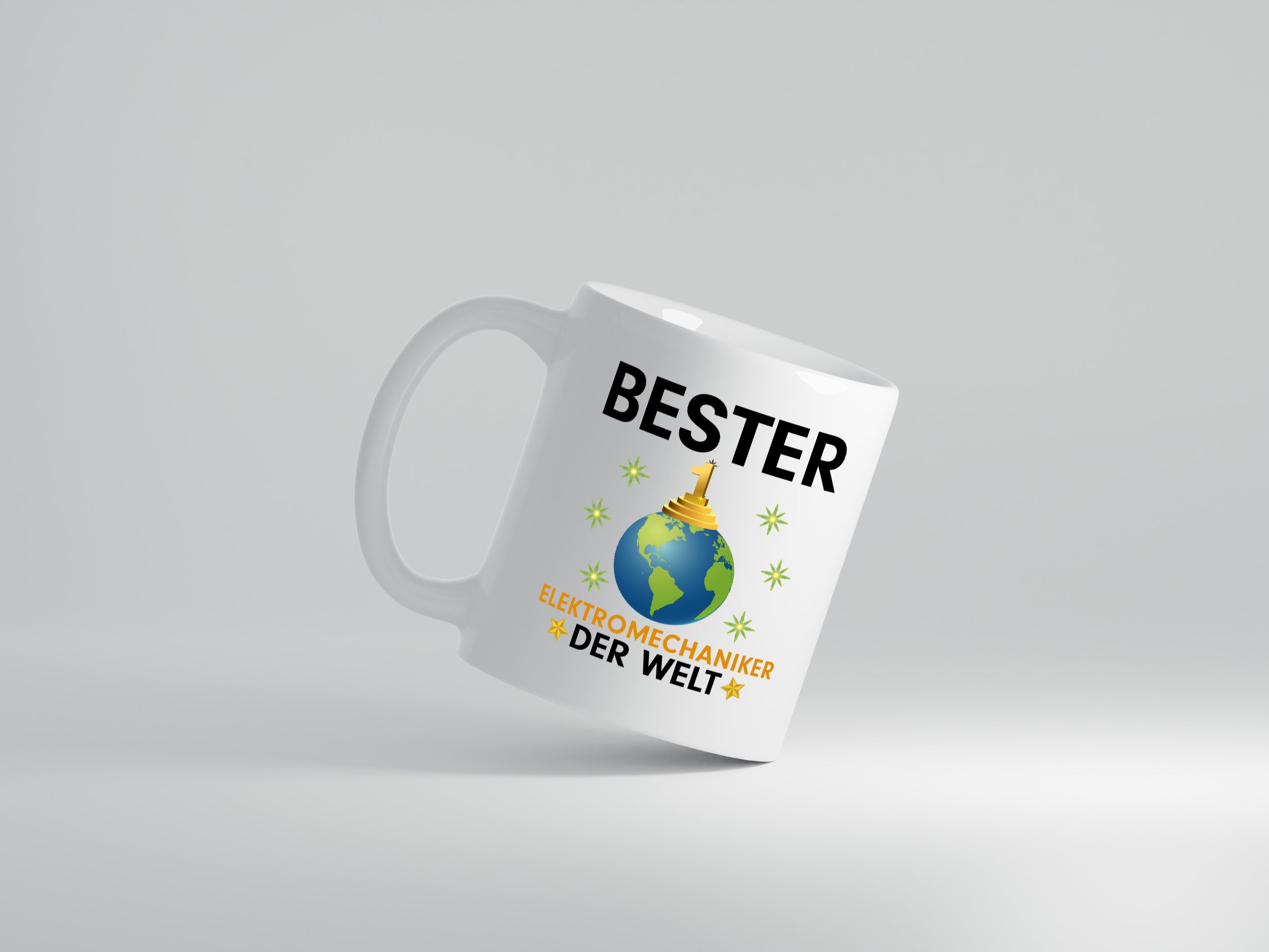 Welt Bester Elektromechaniker | Mechaniker | Elektrik - Tasse Weiß - Kaffeetasse / Geschenk / Familie