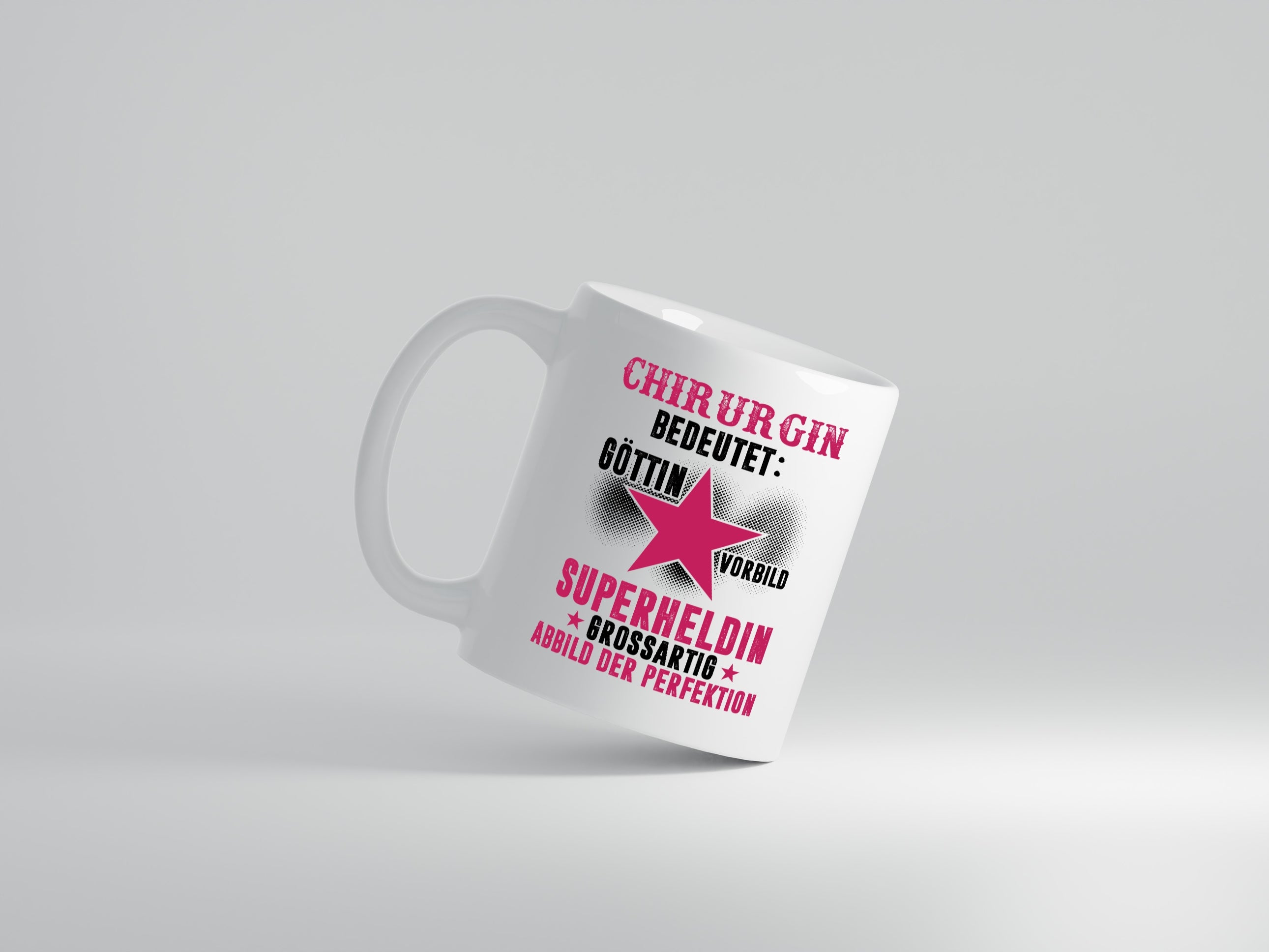 Bedeutung von Chirurgin | Chirurgie | Krankenhaus - Tasse Weiß - Kaffeetasse / Geschenk / Familie