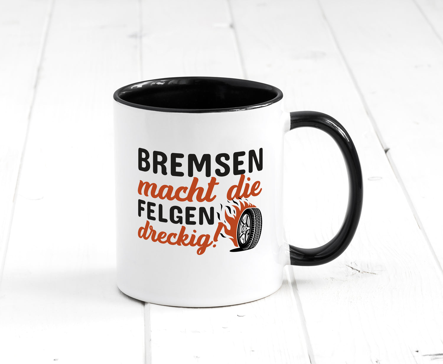 Tuning | Autofan | Motorsport | Tacho | Auto Tuner Tasse Weiß - Schwarz - Kaffeetasse / Geschenk / Familie