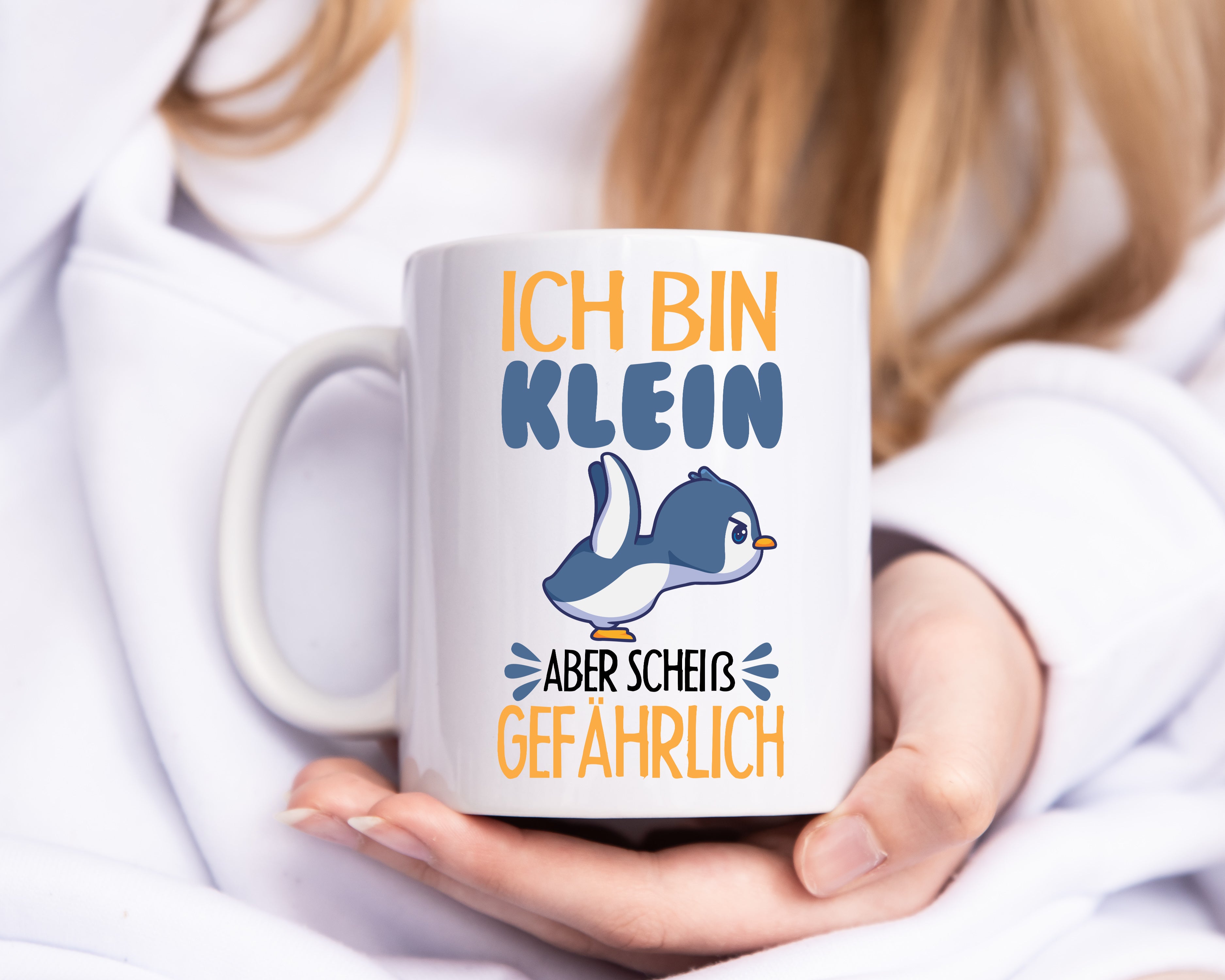 Ich bin gefährlich - Tasse Weiß - Kaffeetasse / Geschenk / Familie