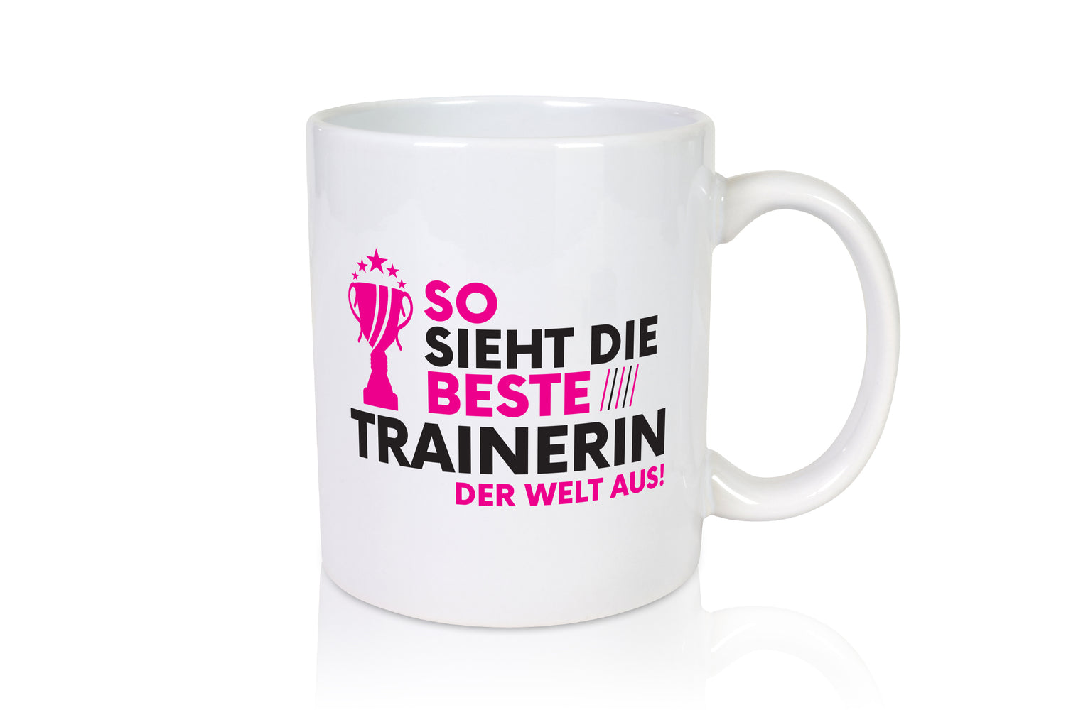 Die Weltbeste Trainerin | Sportverein | Humor - Tasse Weiß - Kaffeetasse / Geschenk / Familie