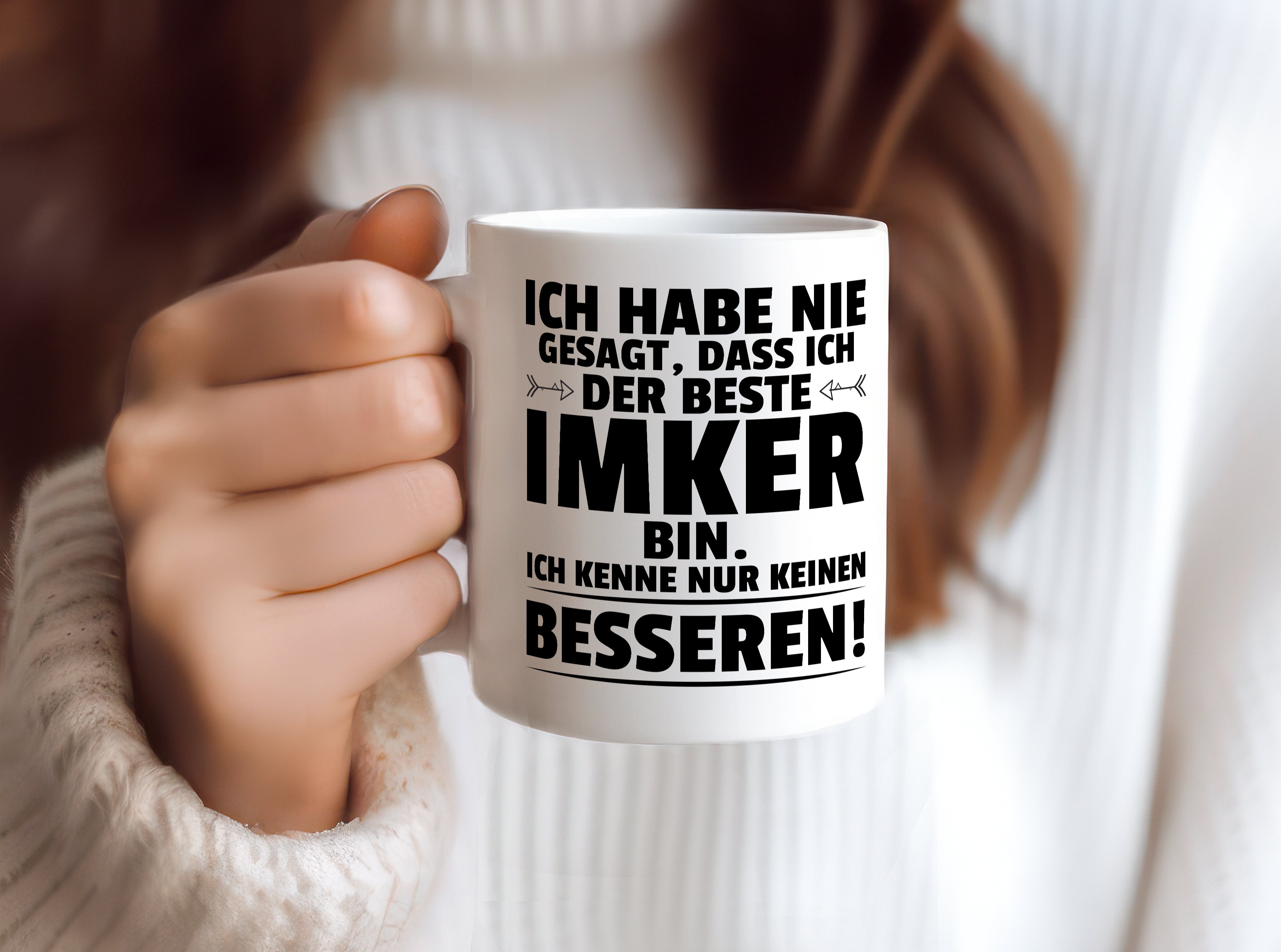 Der Beste Imker | Imkerei - Tasse Weiß - Kaffeetasse / Geschenk / Familie