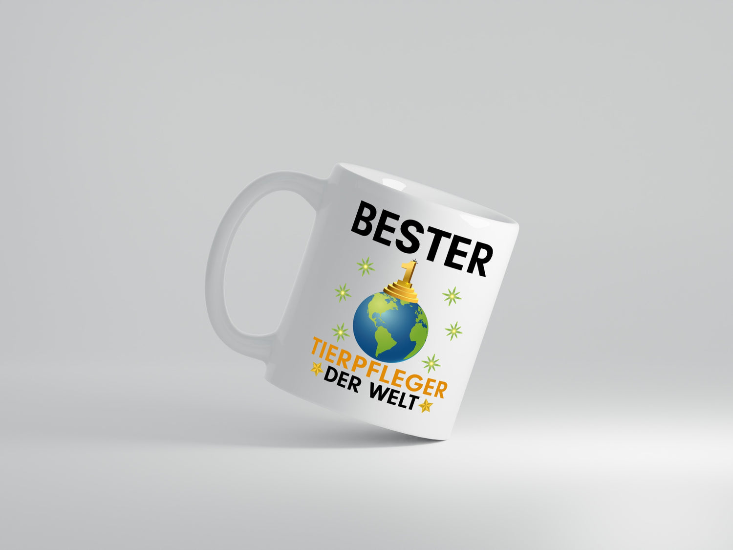 Welt Bester Tierpfleger | Pflegeberuf | Tierheim - Tasse Weiß - Kaffeetasse / Geschenk / Familie