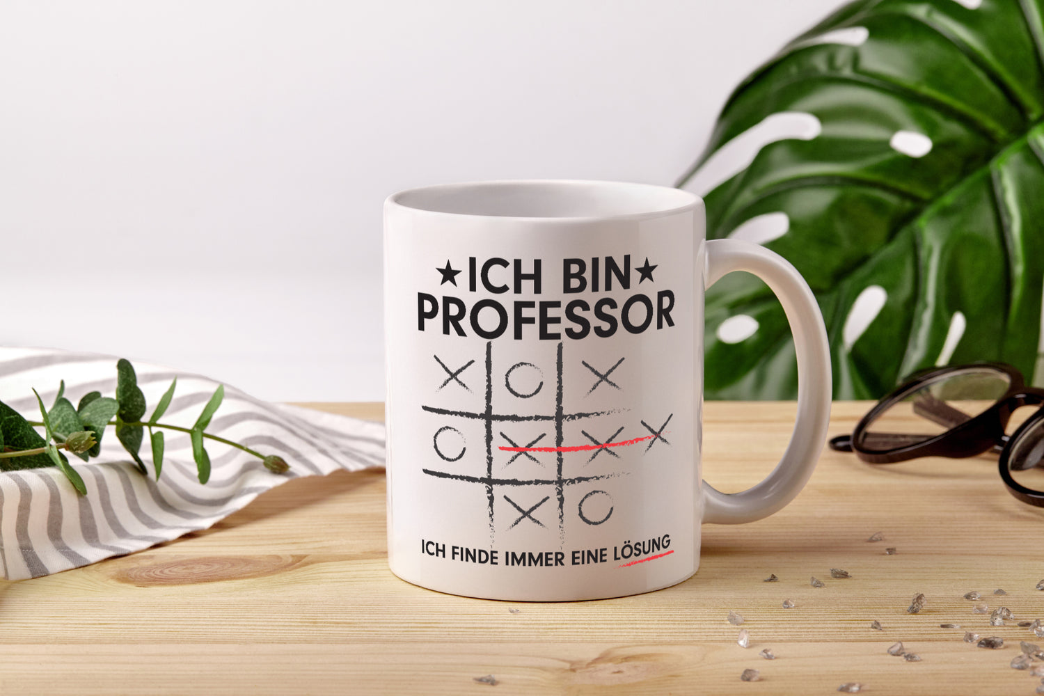 Löse Probleme: Professor | Uni | Universität - Tasse Weiß - Kaffeetasse / Geschenk / Familie