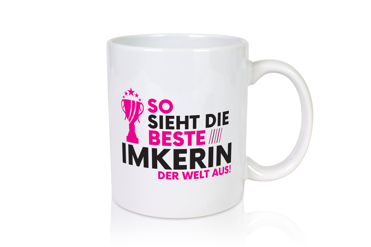 Die Weltbeste Imkerin | Imkerei - Tasse Weiß - Kaffeetasse / Geschenk / Familie