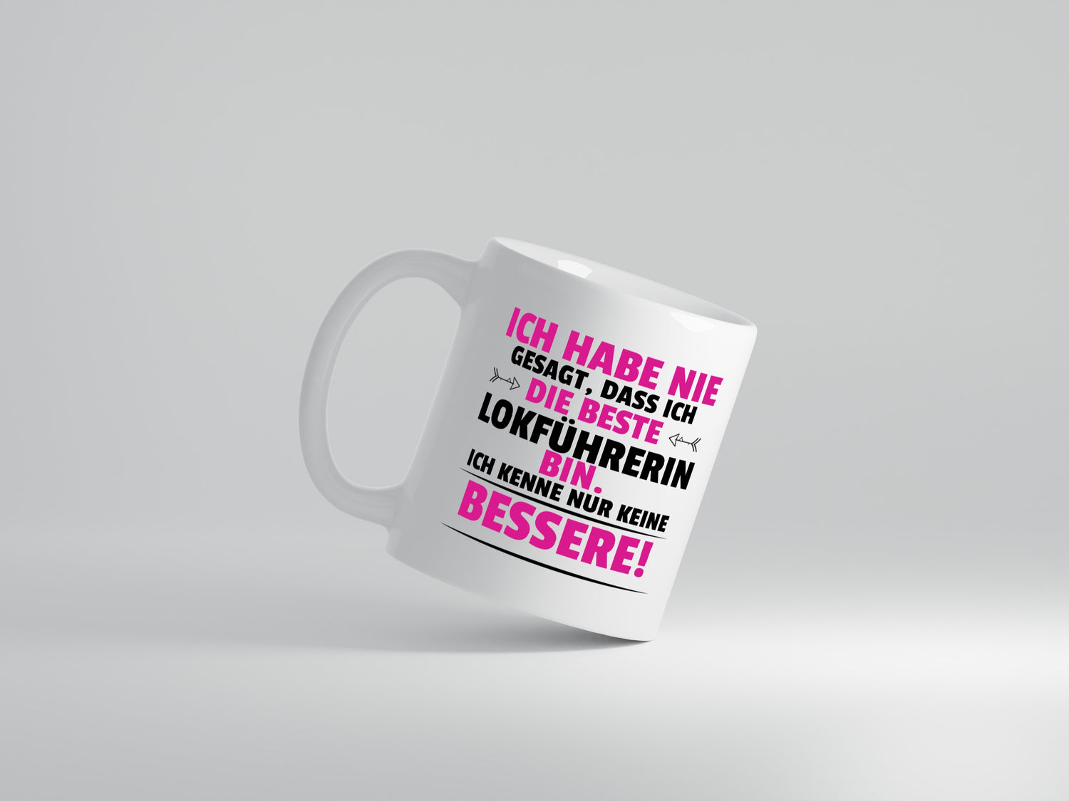 Die Beste Lokführerin | Zug | Beruf - Tasse Weiß - Kaffeetasse / Geschenk / Familie