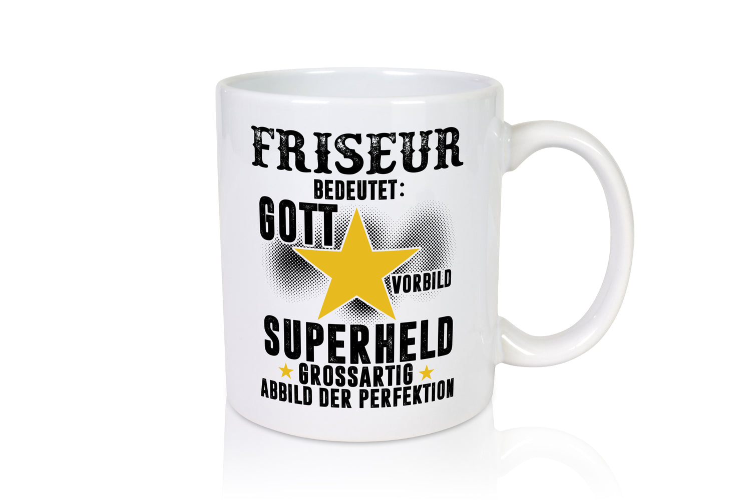 Bedeutung von Friseur | Frisör - Tasse Weiß - Kaffeetasse / Geschenk / Familie