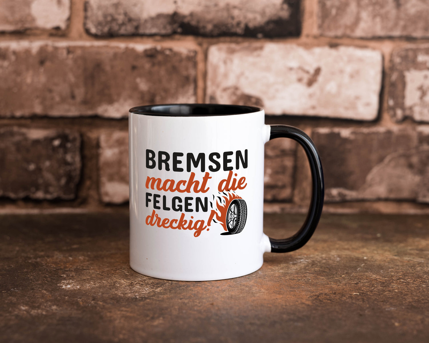 Tuning | Autofan | Motorsport | Tacho | Auto Tuner Tasse Weiß - Schwarz - Kaffeetasse / Geschenk / Familie