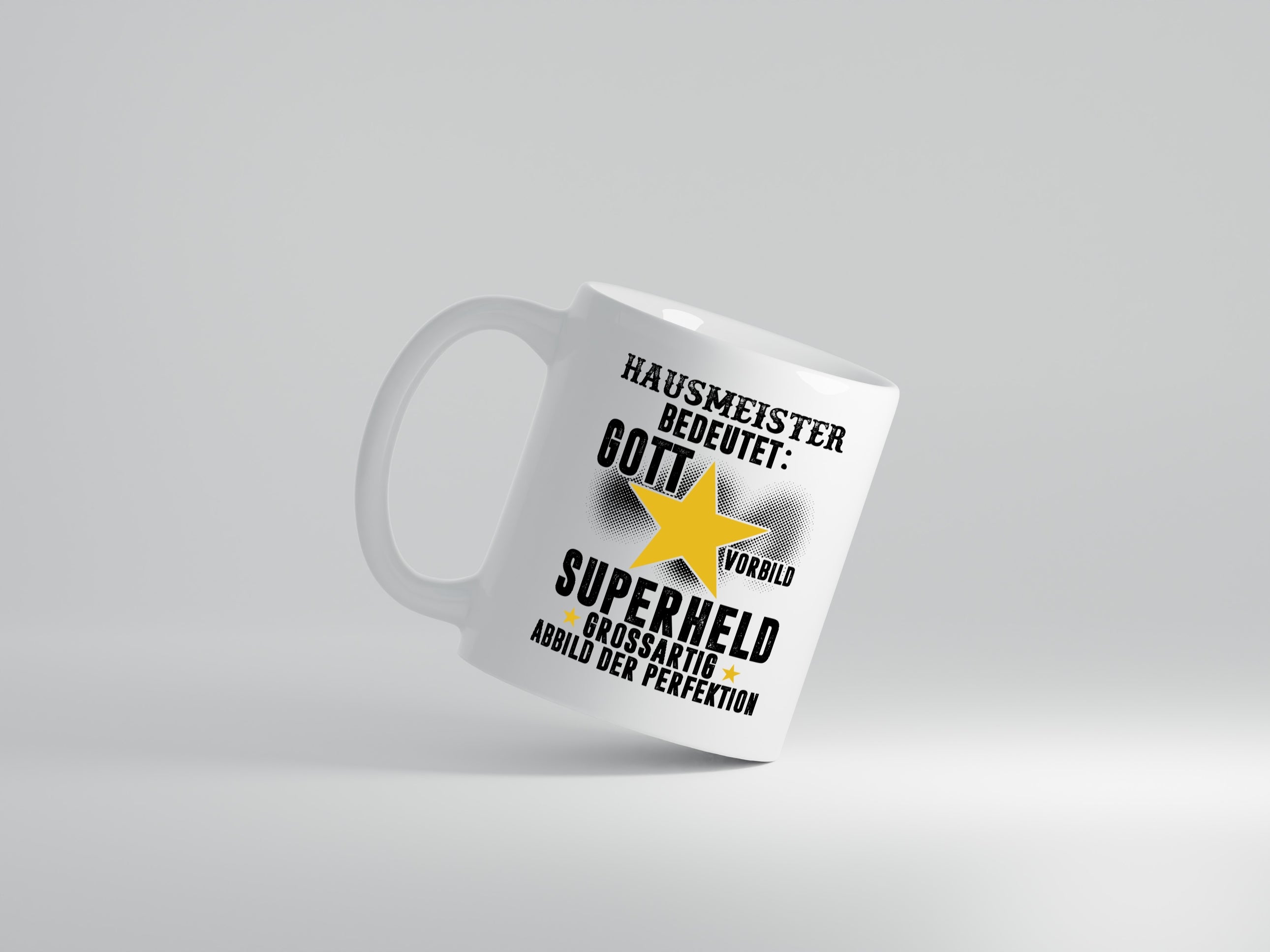 Bedeutung von Hausmeister | Hauswart - Tasse Weiß - Kaffeetasse / Geschenk / Familie