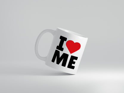 I love me - Tasse Weiß - Kaffeetasse / Geschenk / Familie