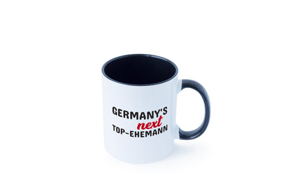 Top Ehemann | lustige Spruch Tasse | Ehe | Hochzeit Tasse Weiß - Schwarz - Kaffeetasse / Geschenk / Familie