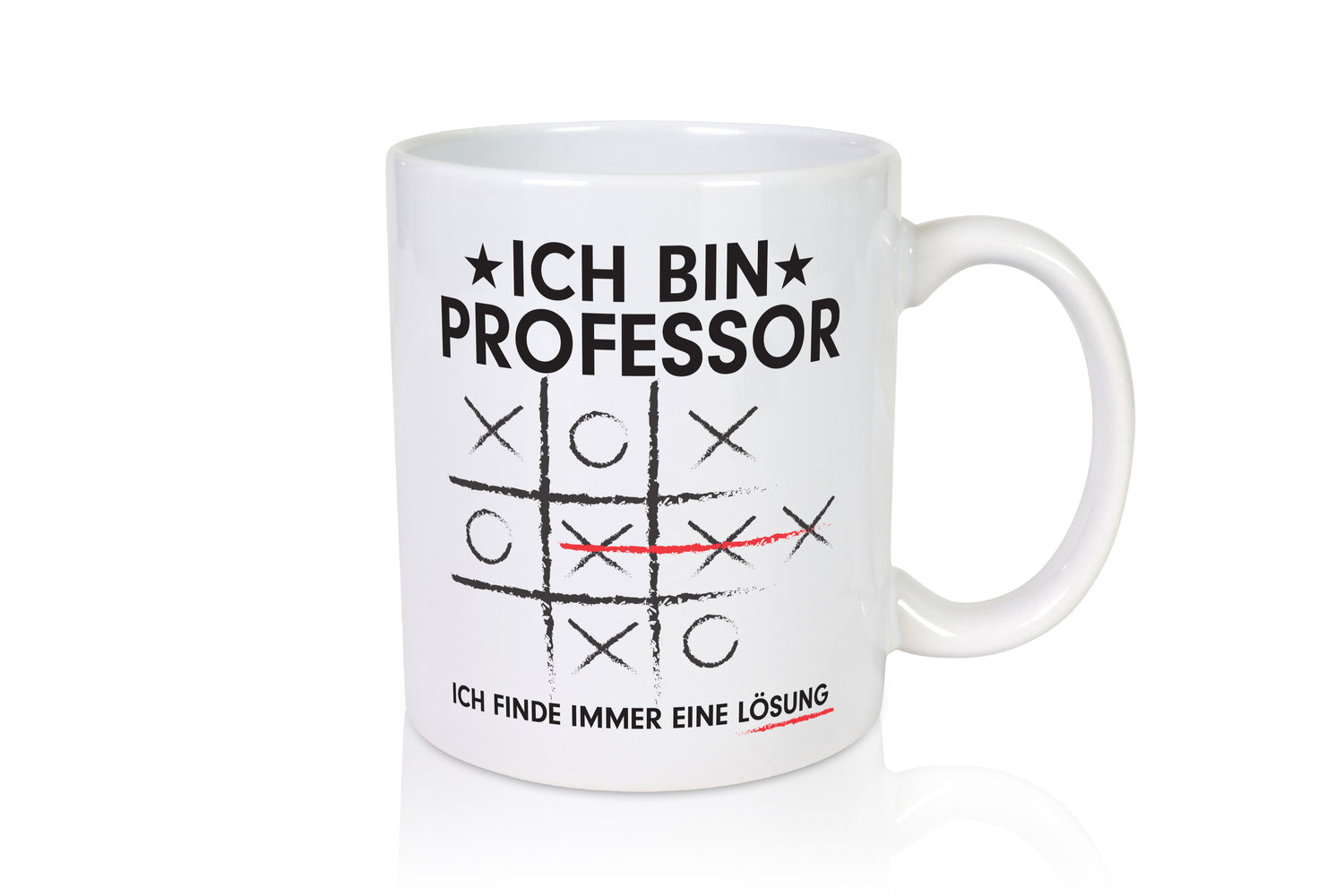 Löse Probleme: Professor | Uni | Universität - Tasse Weiß - Kaffeetasse / Geschenk / Familie