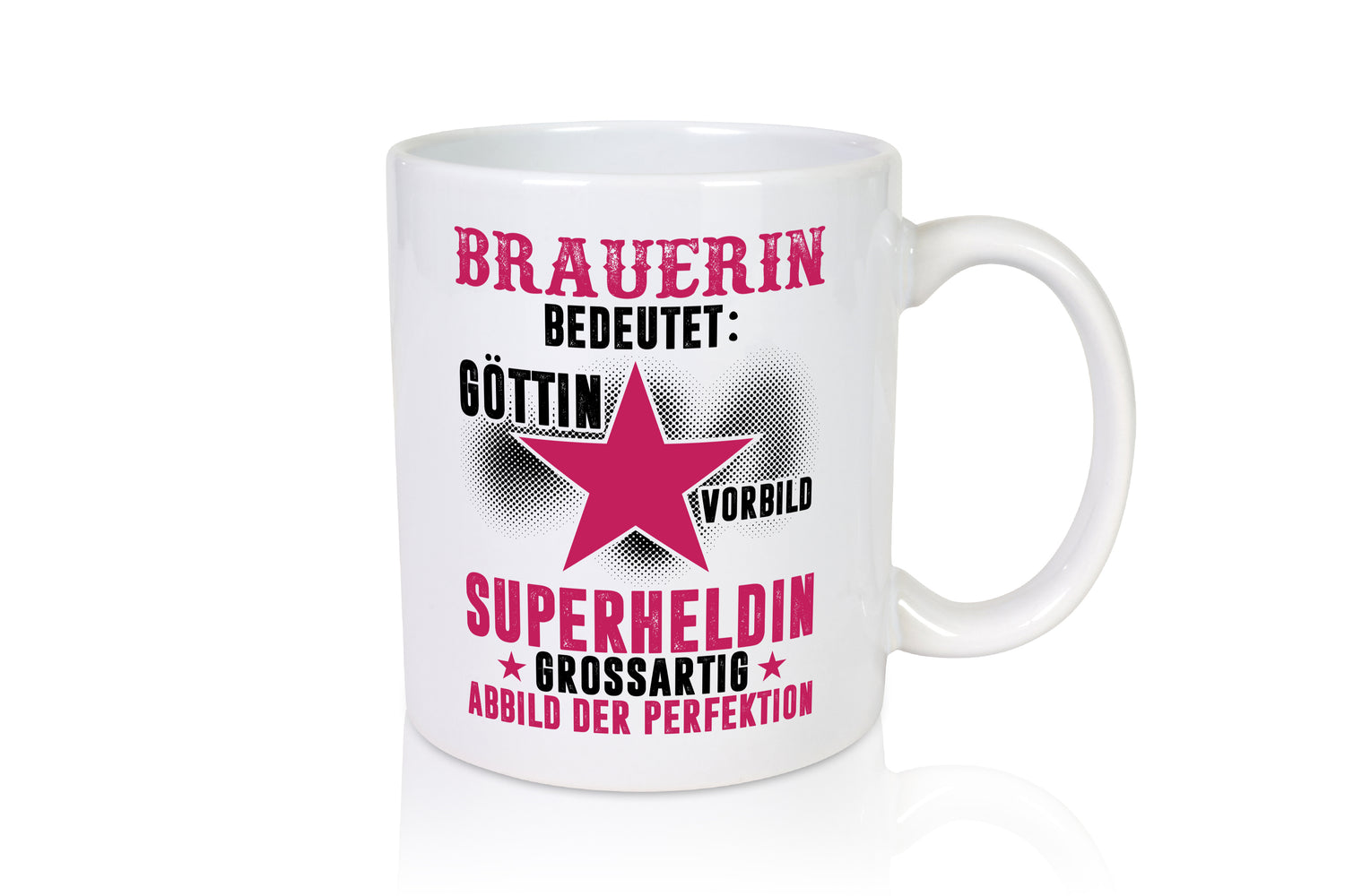 Bedeutung von Brauerin | Bier Brauerin | Brauerei - Tasse Weiß - Kaffeetasse / Geschenk / Familie