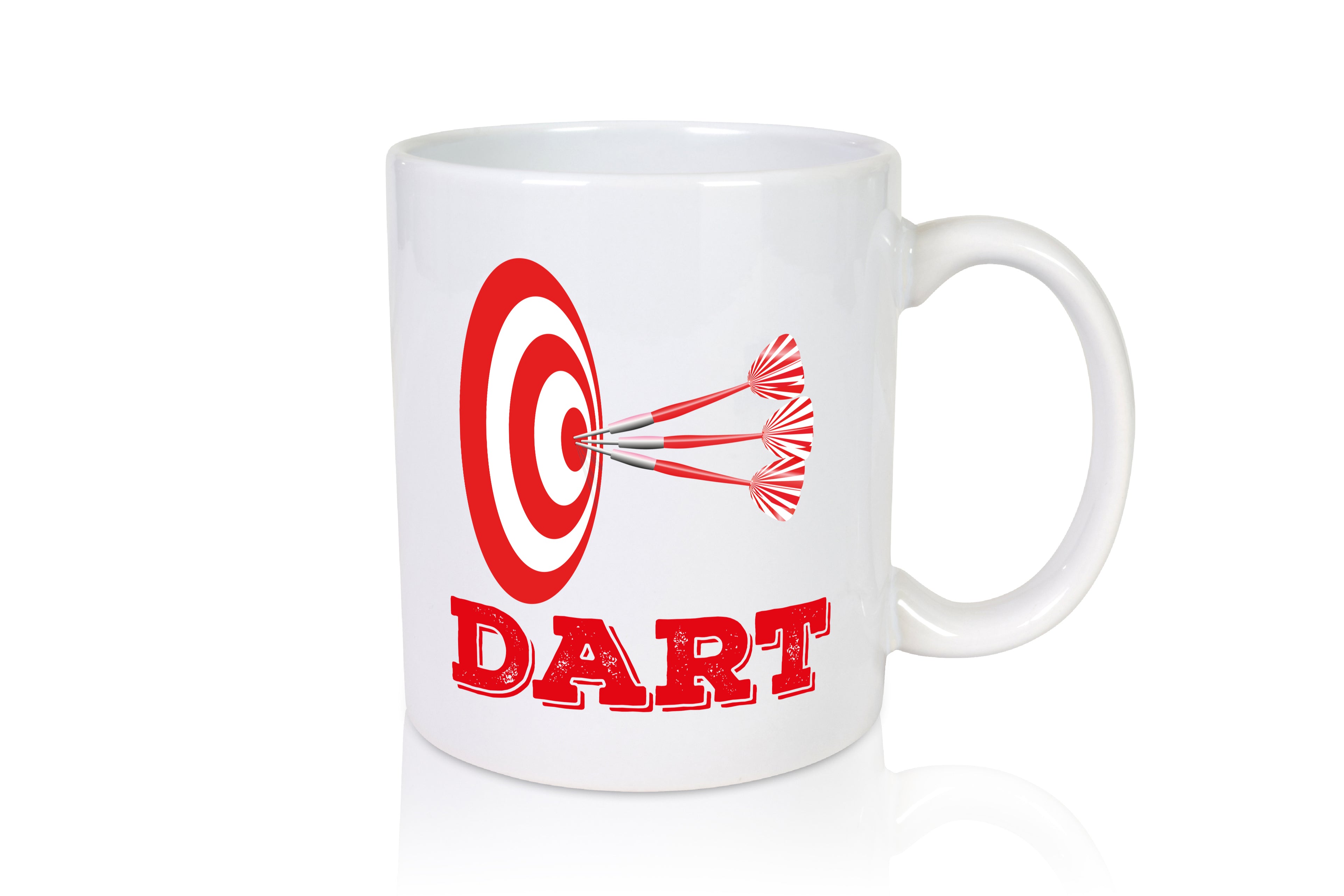 Dartspieler Tasse | Dart | Hobby | Motiv | Spieler - Tasse Weiß - Kaffeetasse / Geschenk / Familie