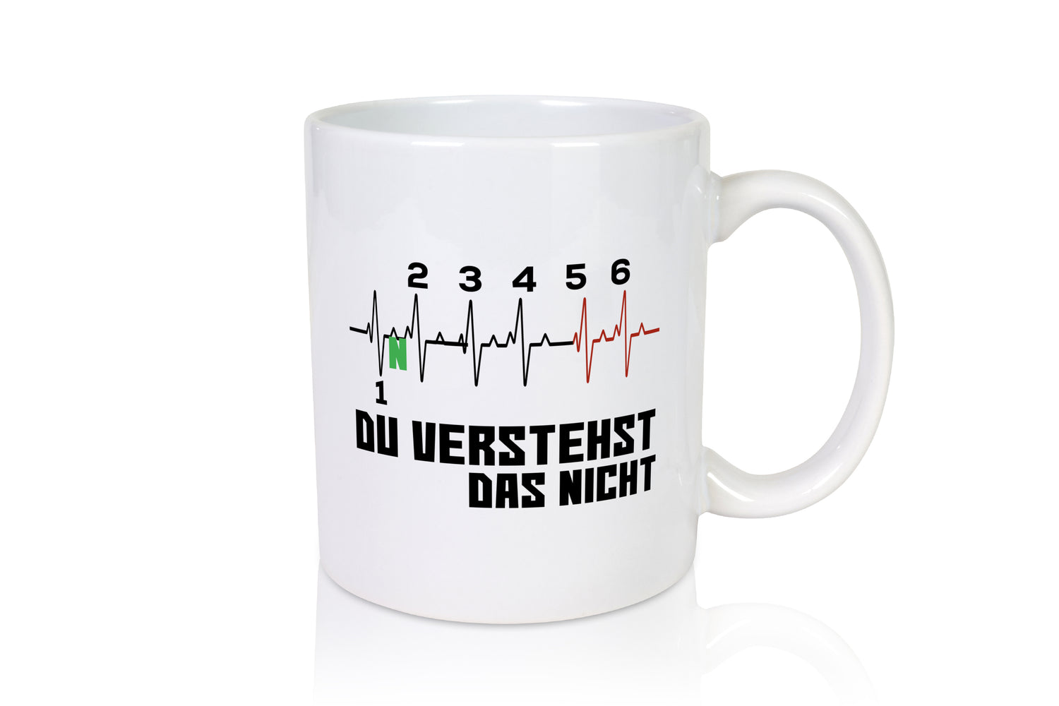 Motorrad Spruch | Biker Tasse | Motorradfahrer Witz - Tasse Weiß - Kaffeetasse / Geschenk / Familie