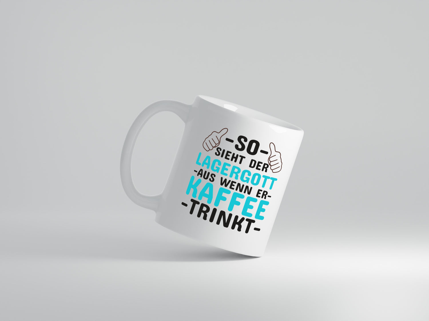 Lagerist | Kaffeetrinker Tasse | Lagergott | Humor - Tasse Weiß - Kaffeetasse / Geschenk / Familie