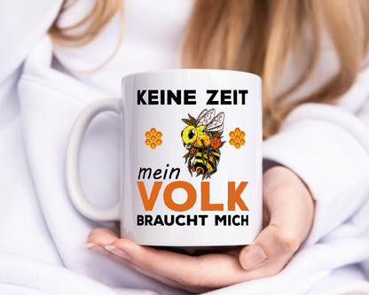 Bienen | Spruch Motiv | Imker Beruf | Honig - Tasse Weiß - Kaffeetasse / Geschenk / Familie