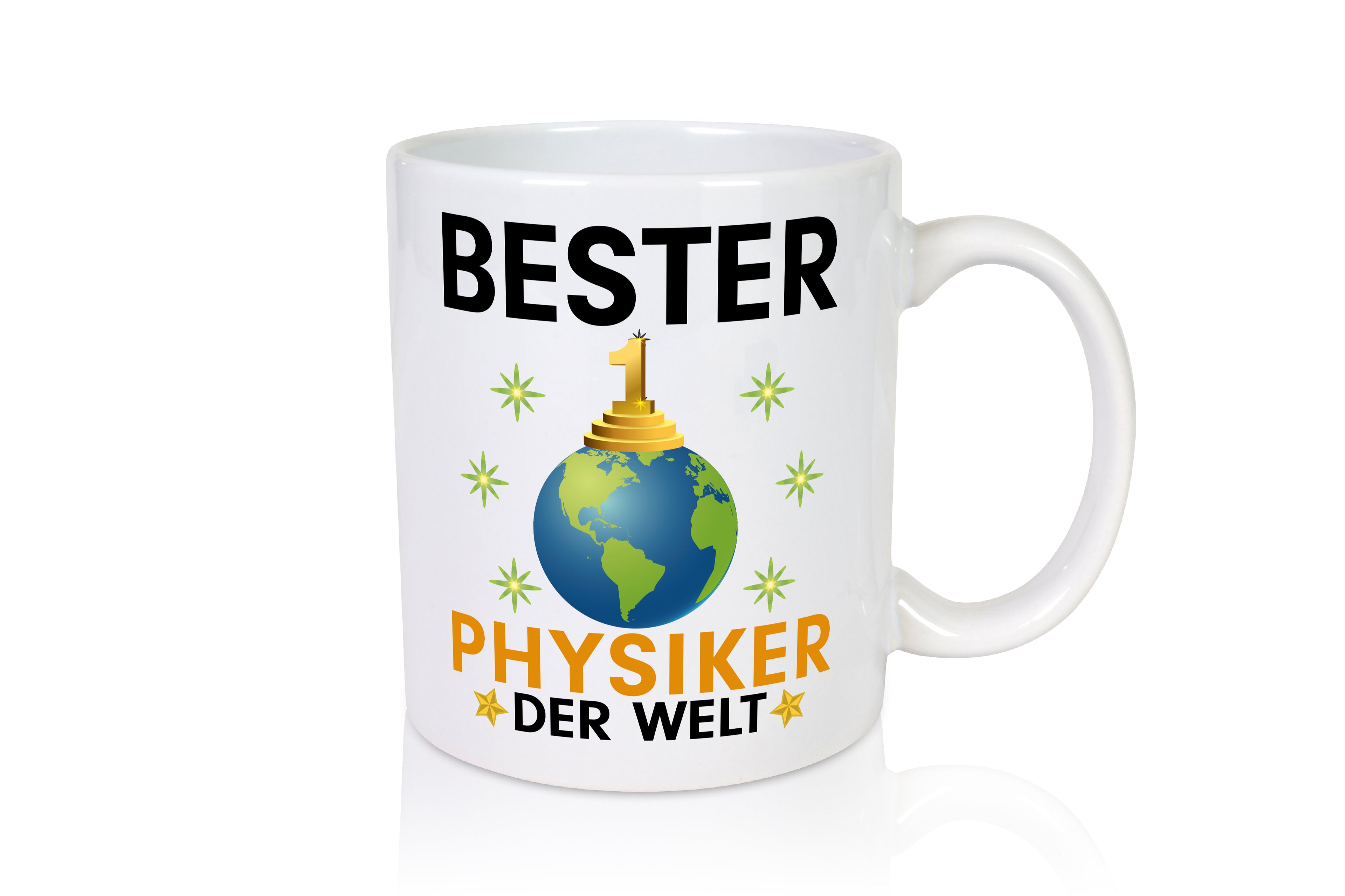 Welt Bester Physiker | Physik - Tasse Weiß - Kaffeetasse / Geschenk / Familie