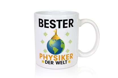 Welt Bester Physiker | Physik - Tasse Weiß - Kaffeetasse / Geschenk / Familie