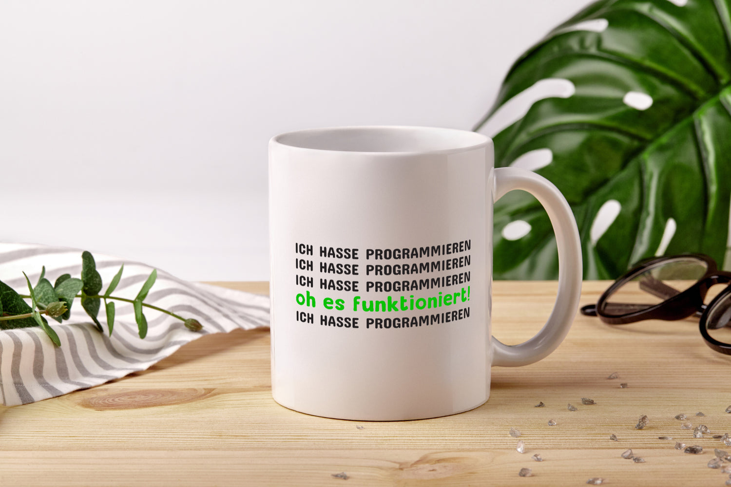 Programmierer Tasse | Programmieren Spruch | Statement - Tasse Weiß - Kaffeetasse / Geschenk / Familie