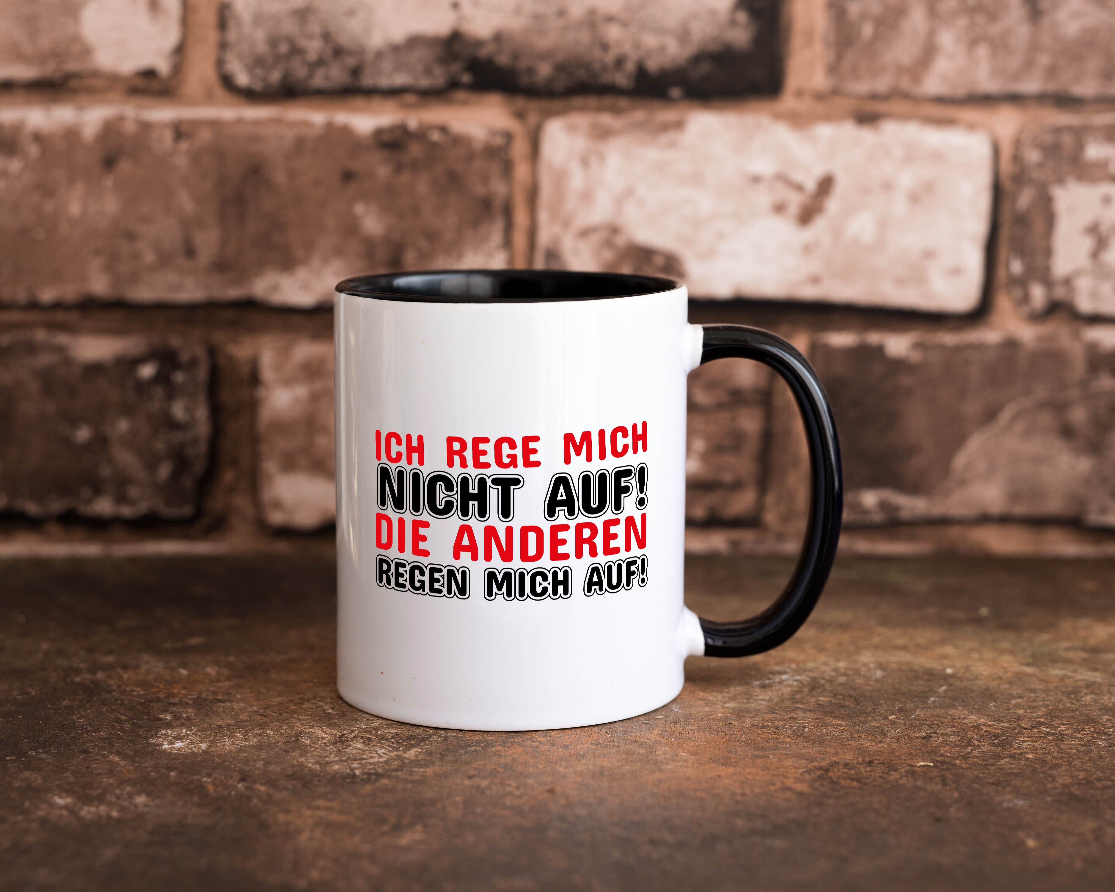 Büro Humor | Spruch Tasse | Kollegen | Arbeitsplatz Tasse Weiß - Schwarz - Kaffeetasse / Geschenk / Familie