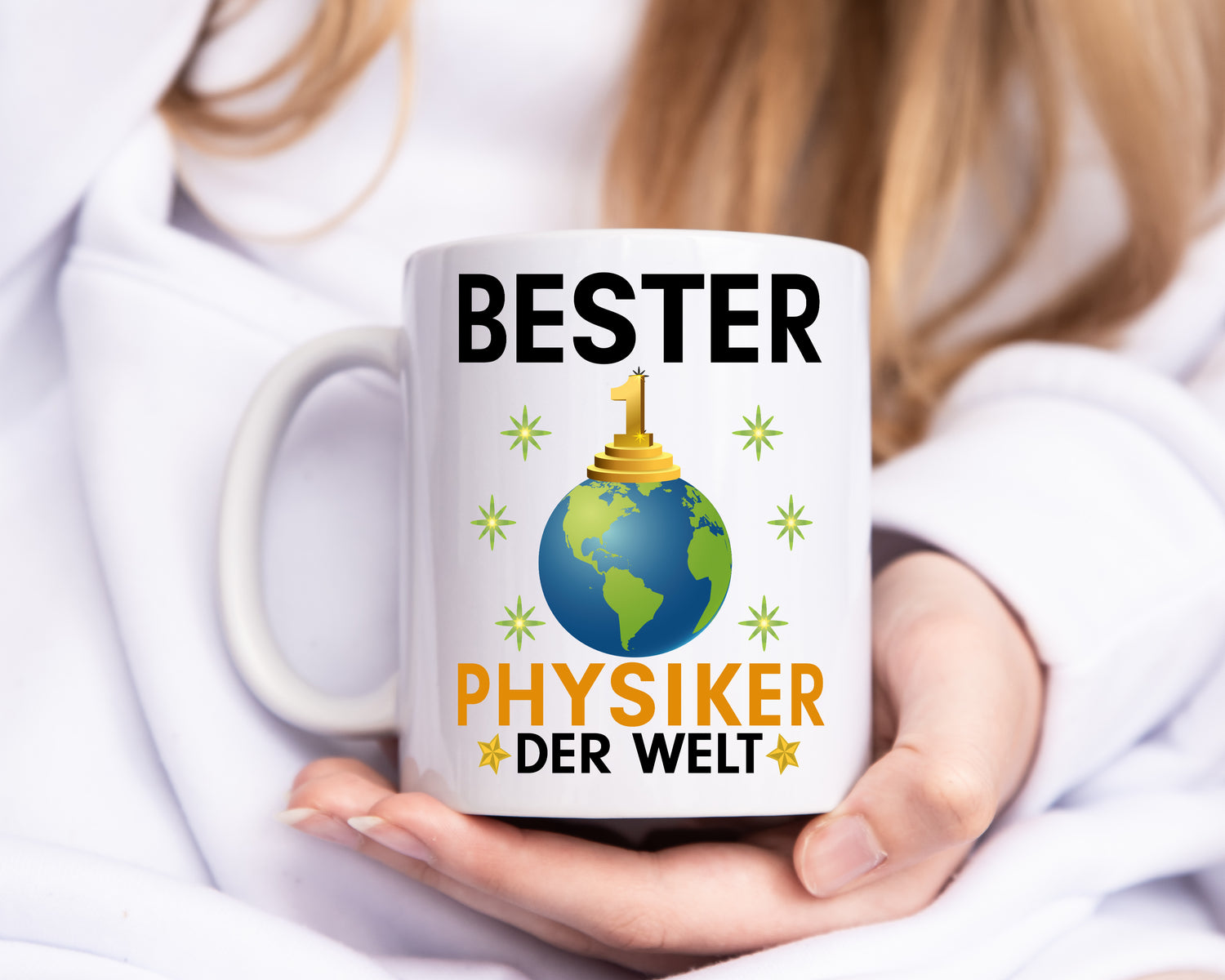 Welt Bester Physiker | Physik - Tasse Weiß - Kaffeetasse / Geschenk / Familie