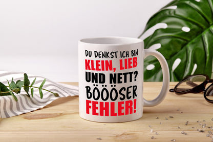 Ich bin lieb? - Tasse Weiß - Kaffeetasse / Geschenk / Familie