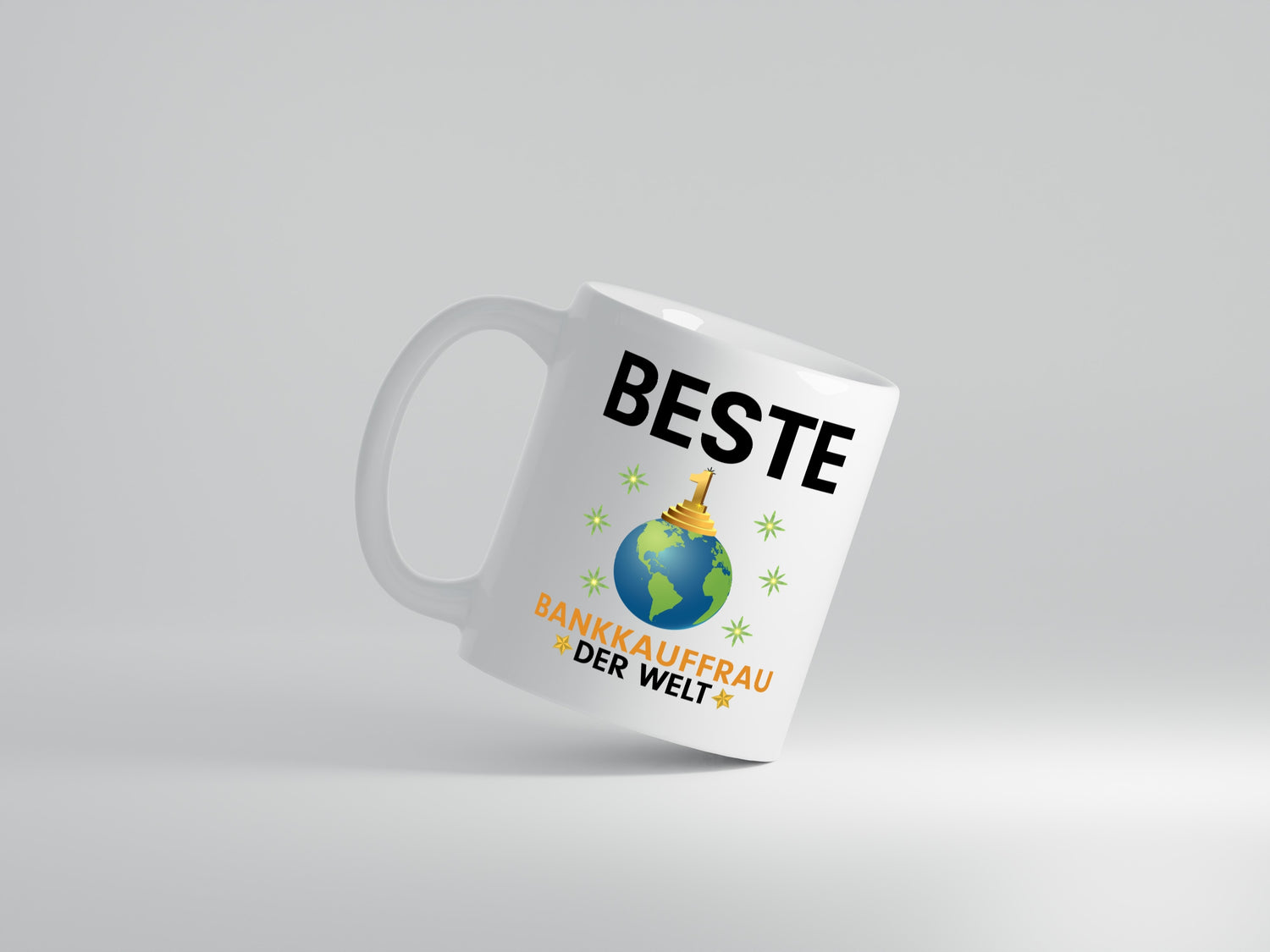 Welt Beste Bankkauffrau | Kauffrau | Bank Kaufleute - Tasse Weiß - Kaffeetasse / Geschenk / Familie