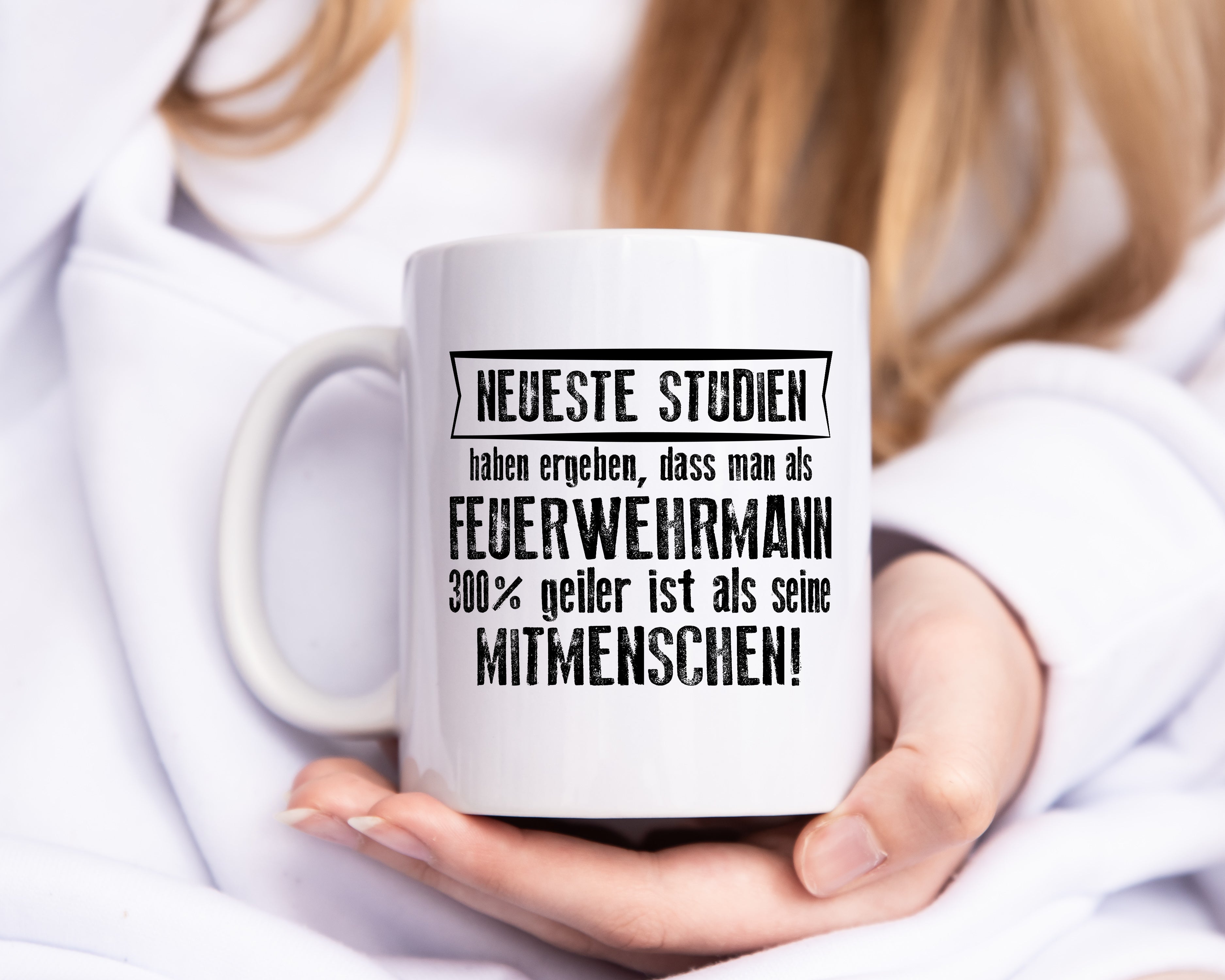 Neuste Studien: Feuerwehrmann | Feuerwehr - Tasse Weiß - Kaffeetasse / Geschenk / Familie