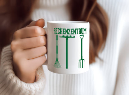 Rechenzentrum | Gärtner Tasse | Gartenarbeit | Gärtnern - Tasse Weiß - Kaffeetasse / Geschenk / Familie