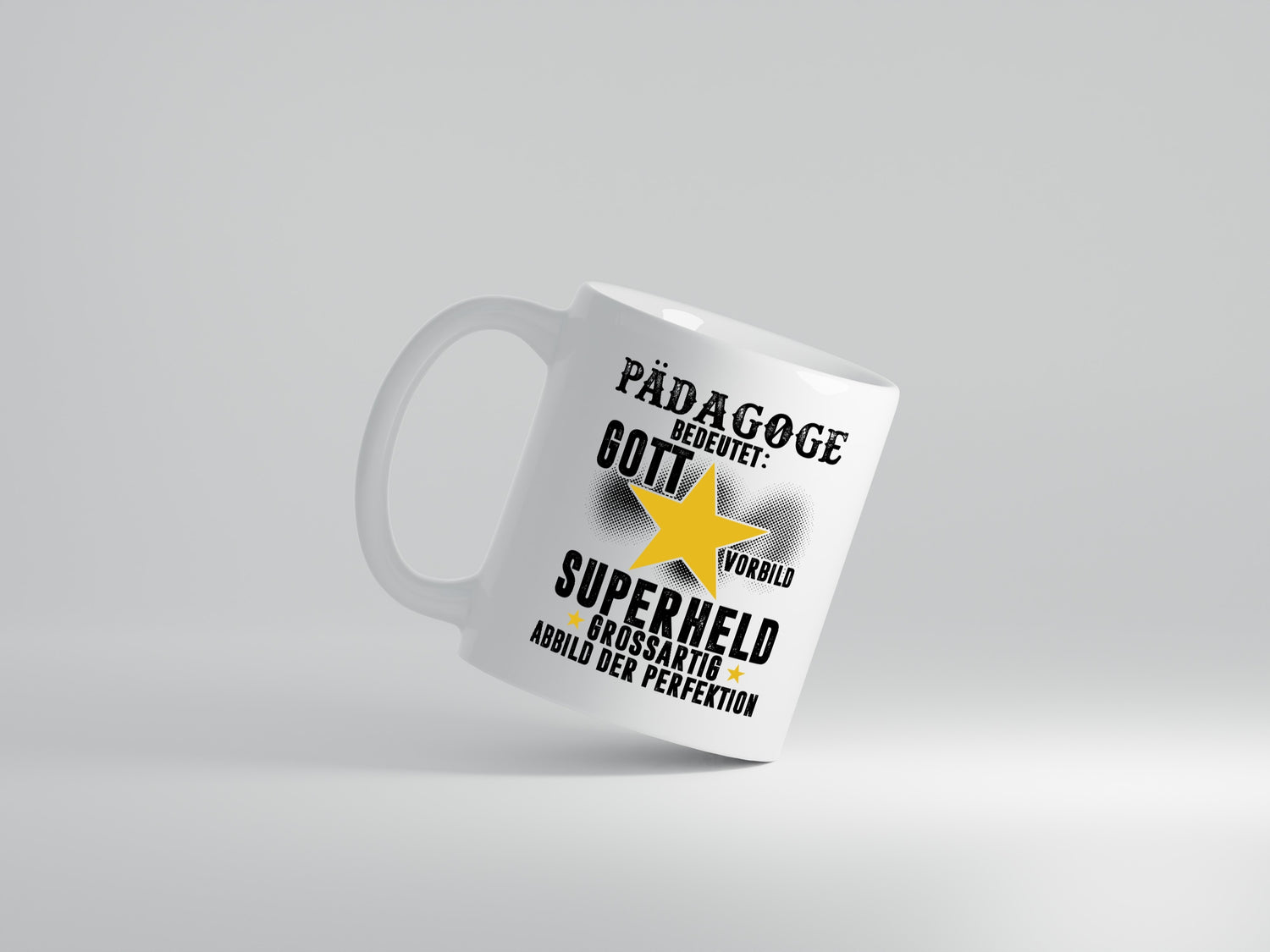 Bedeutung von Pädagoge | Pädagogik - Tasse Weiß - Kaffeetasse / Geschenk / Familie