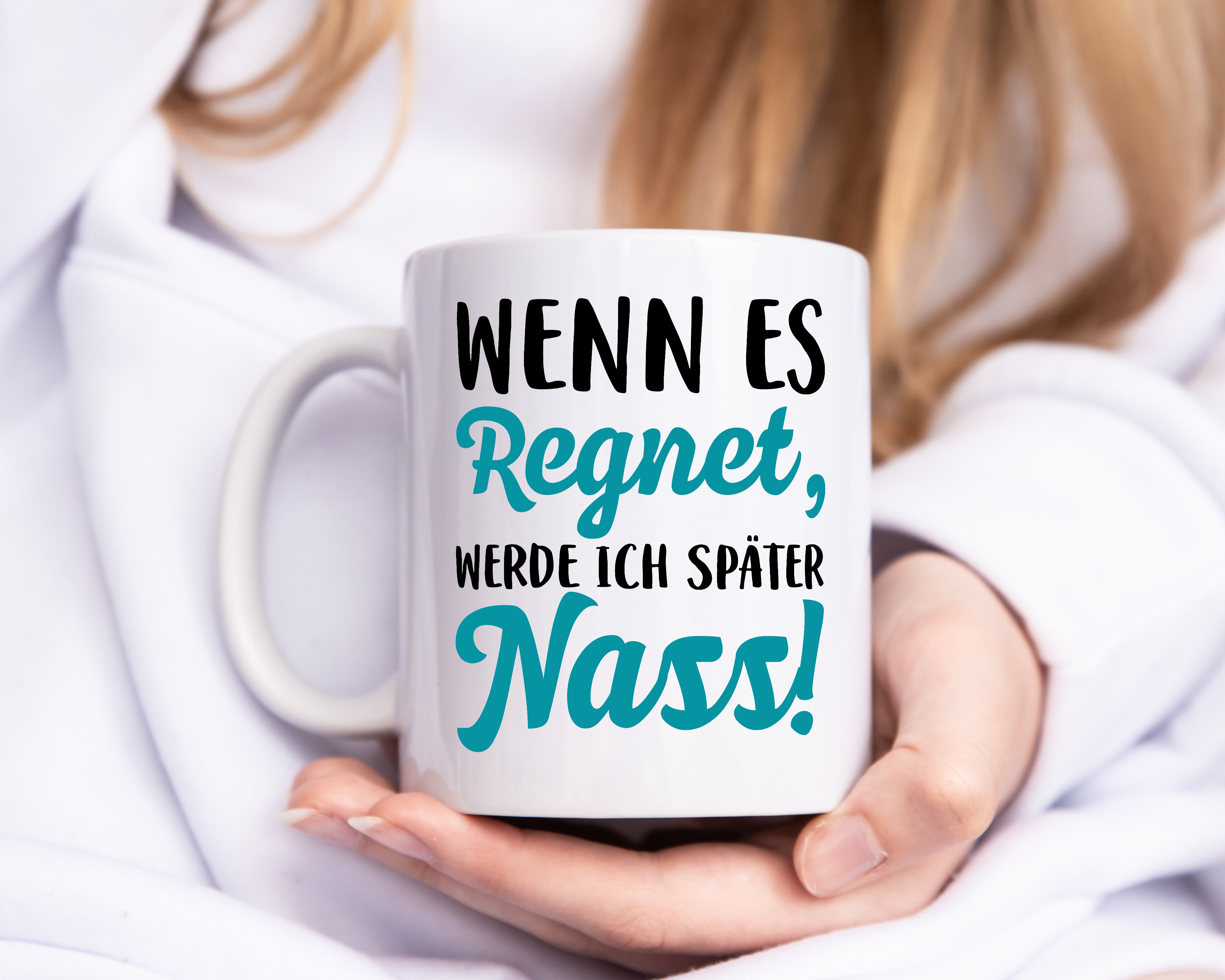 Kleine Menschen | Spruch Tasse | lustiger Spruch - Tasse Weiß - Kaffeetasse / Geschenk / Familie