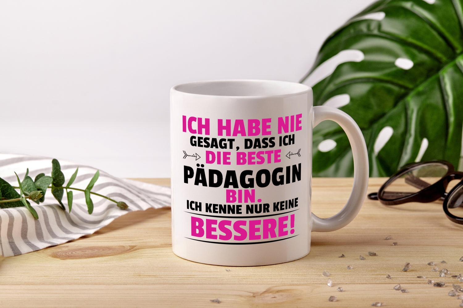 Die Beste Pädagogin | Pädagogik - Tasse Weiß - Kaffeetasse / Geschenk / Familie