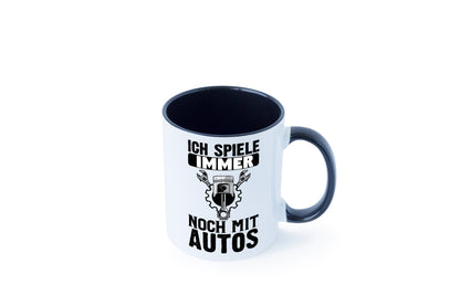 Autoschrauber Tasse | Mechaniker Humor | KFZ Spruch Tasse Weiß - Schwarz - Kaffeetasse / Geschenk / Familie