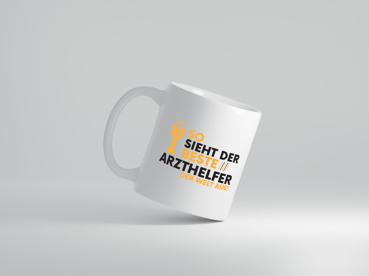 Der Weltbeste Arzthelfer | Fachangestellter Medizin - Tasse Weiß - Kaffeetasse / Geschenk / Familie