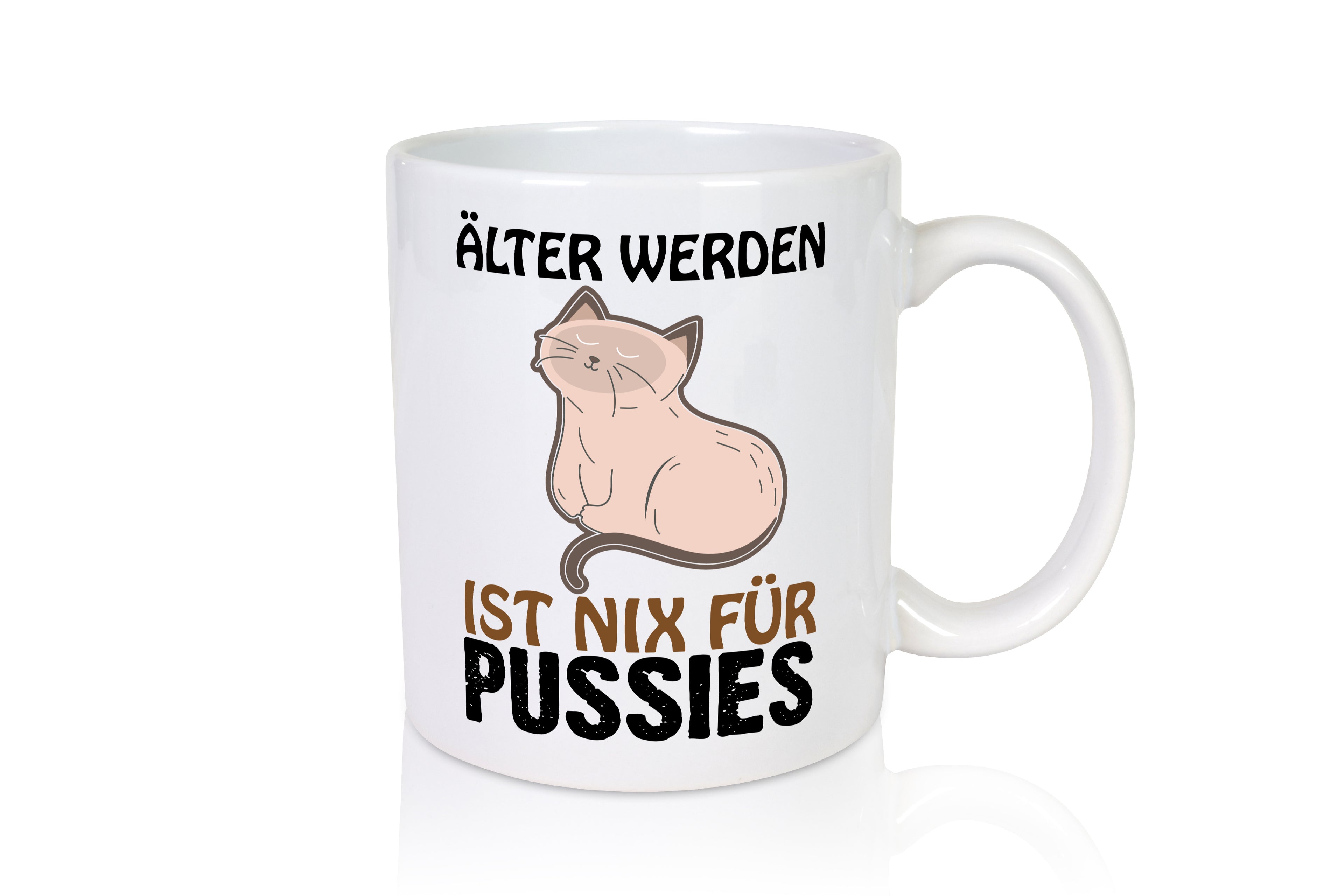 Alt werden is nichts - Tasse Weiß - Kaffeetasse / Geschenk / Familie