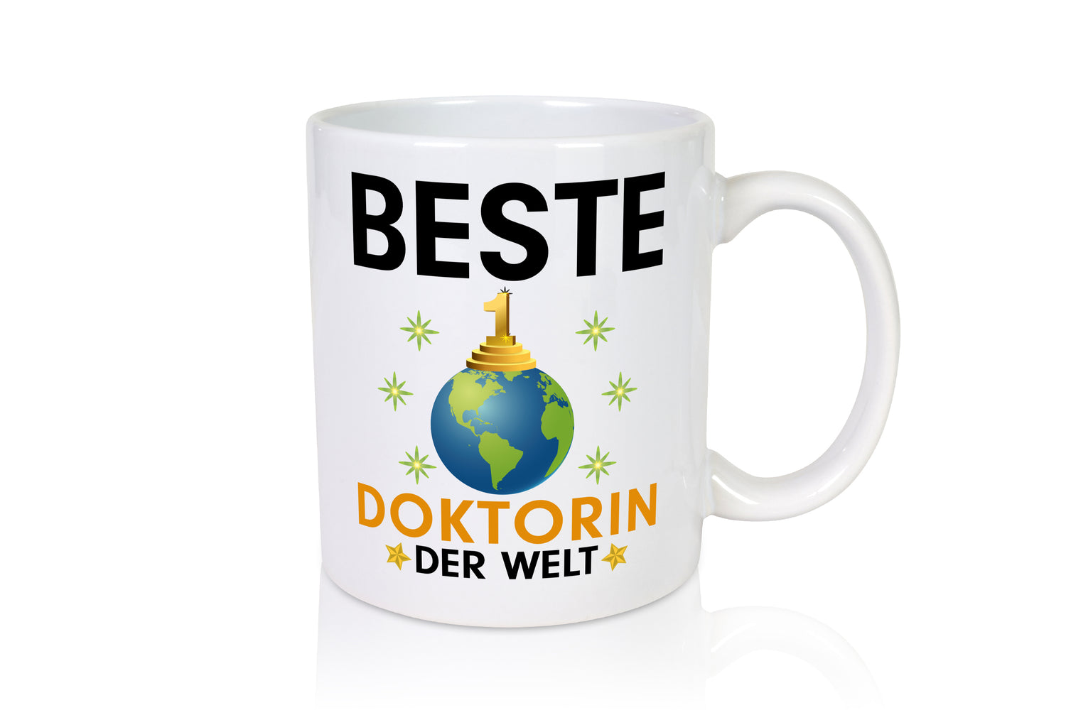 Welt Beste Doktorin | | Doktorand | Doktortitel - Tasse Weiß - Kaffeetasse / Geschenk / Familie