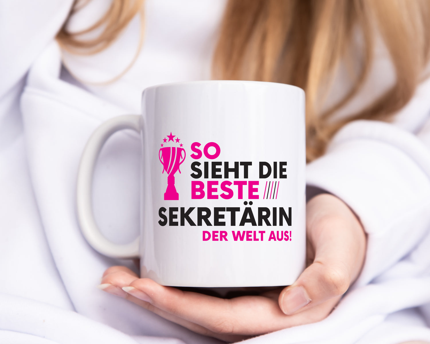 Die Weltbeste Sekretärin | Büro - Tasse Weiß - Kaffeetasse / Geschenk / Familie