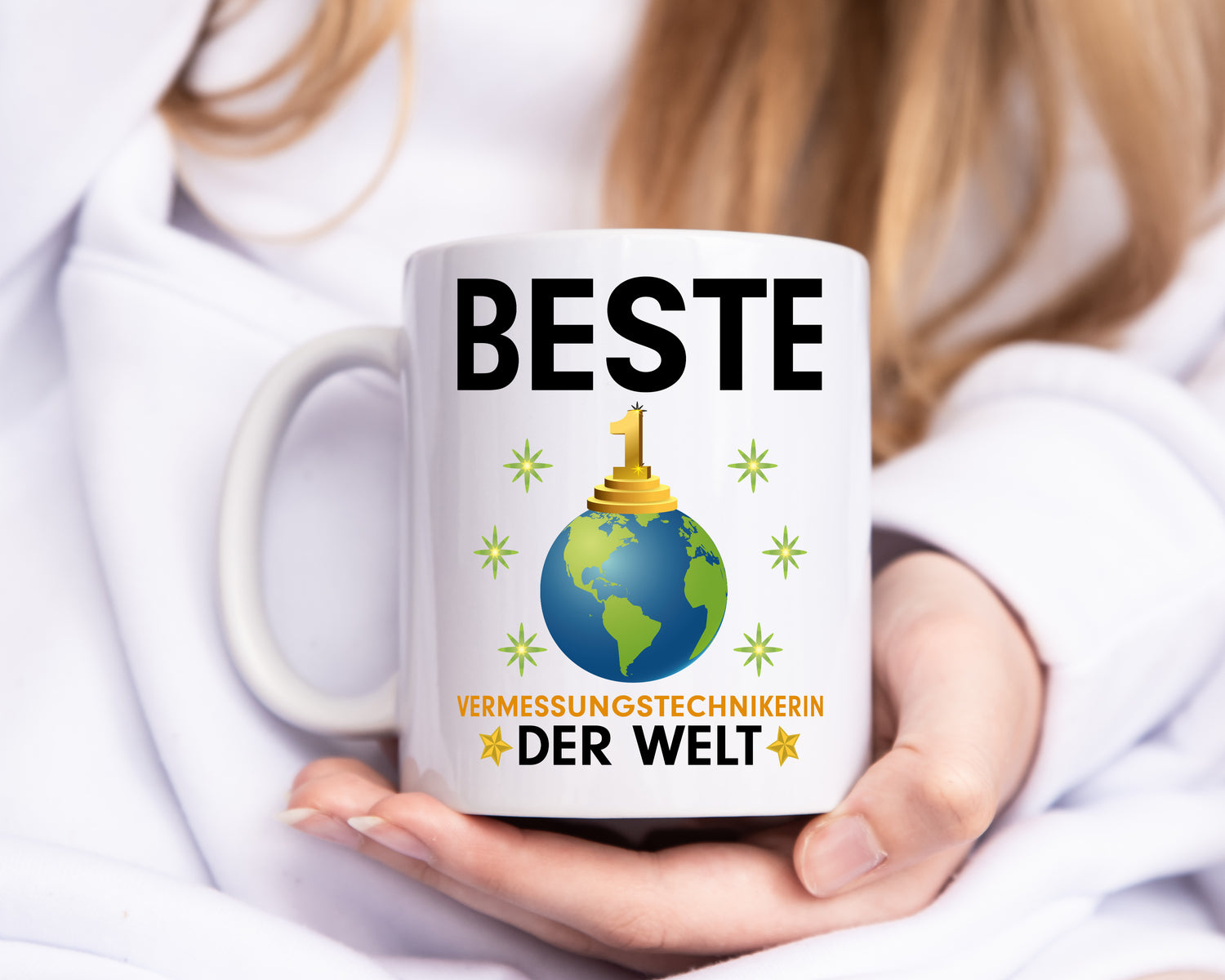 Welt Beste Vermessungstechnikerin | | Techniker - Tasse Weiß - Kaffeetasse / Geschenk / Familie