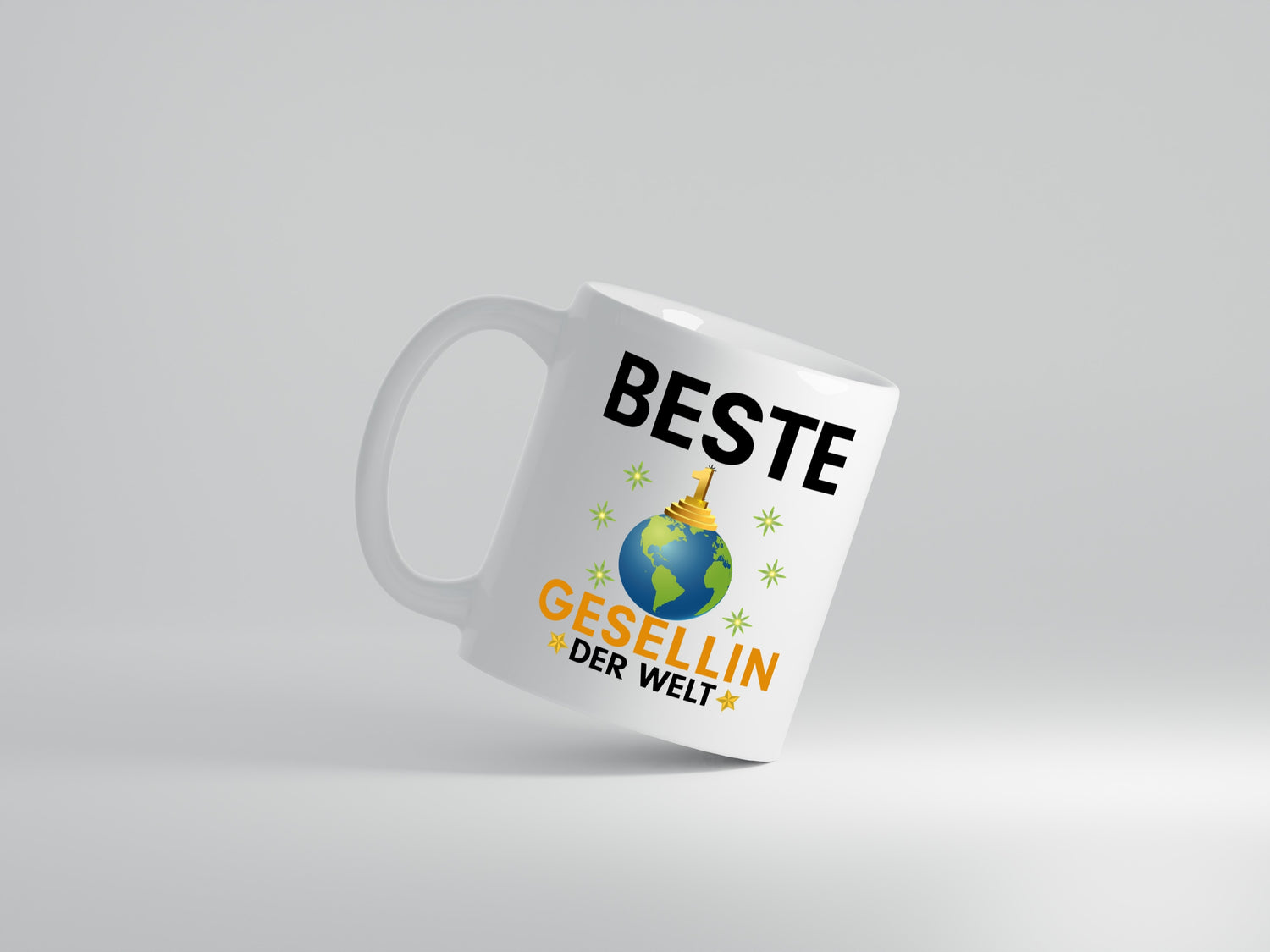 Welt Beste Gesellin | Handwerkerinnen - Tasse Weiß - Kaffeetasse / Geschenk / Familie